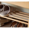 Kumasinova Natural Solid Wood Shoe Bench with Cotton Upholstery,Entryway Bench with High Rebound Sponge Cushion,Storage Bench for Bedroom&Living Space - 4 of 4