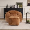 CAVINAS Bean Bag Chair with Ottoman, Adults & Teens Sofa Chair with Footrest, Cloud Couch for Reading, Resting, Watching TV - 2 of 4