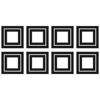 Gallery Frames Peel and Stick Wall Decal Black - RoomMates