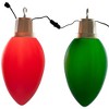 Northlight Lighted Blow Mold C7 Bulbs Christmas Decorations - 20" - Set of 4 - 4 of 4