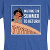 Women's - Disney Princess - Waiting For Summer Short Sleeve Graphic T-Shirt - 2 of 4