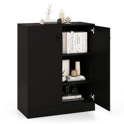 Costway 2-Drawer Stackable Organizer Horizontal Storage Cabinet