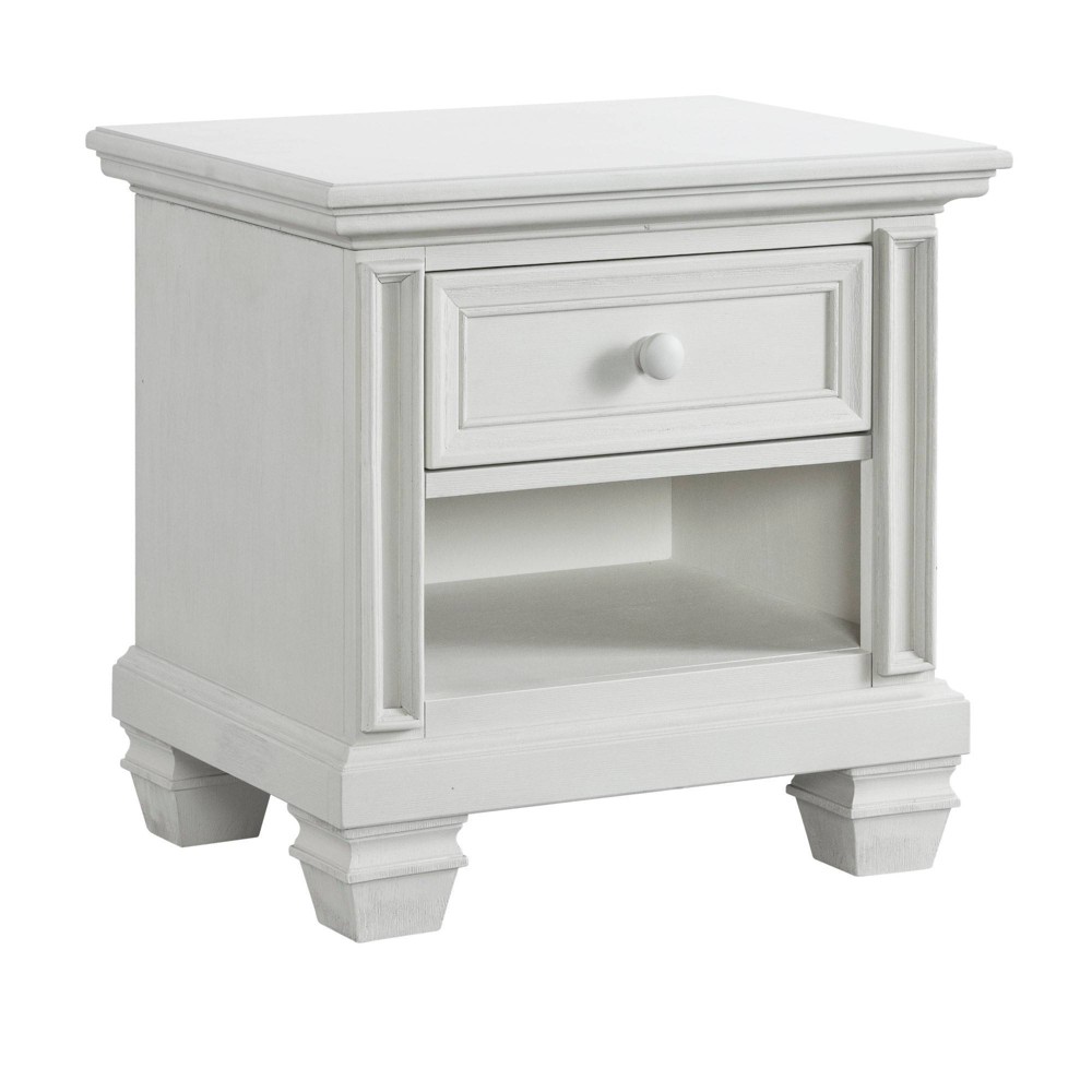Photos - Bedroom Set Oxford Baby Richmond 1-Drawer Nightstand - Oyster White