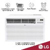 LG Electronics 7600 BTU 115V Window-Mounted Air Conditioner with 3850 BTU Supplemental Heat Function: 500-800 sq. ft. Coverage, 2 Speeds, 290 CFM - 2 of 4