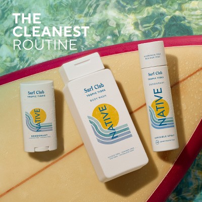 Native Limited Edition Surf Club Deodorant - Tropical Tides - 3.5 fl oz