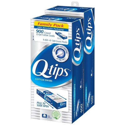 Q Tips Cotton Swabs 900ct Target