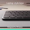 Logitech Signature Slim MK955 Wireless Keyboard & Mouse Combo Copilot Edition Graphite - 3 of 4