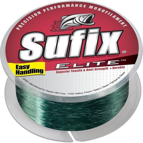 Sufix Elite Fishing Line (330 yds) - 6 lb Test - Lo-Vis Green
