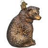 Old World Christmas Blown Glass Ornament for Christmas Tree, Vintage Bear - 3 of 4