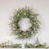 Northlight Frosted Pine and Pinecone Christmas Wreath, 30-Inch, Unlit - 2 of 4