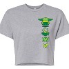 Women's - Star Wars - The Mandalorian Grogu Icons Cropped Graphic T-Shirt - 2 of 4