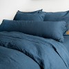 100% French Linen Duvet Cover & Sham Set | BOKSER HOME - 3 of 4