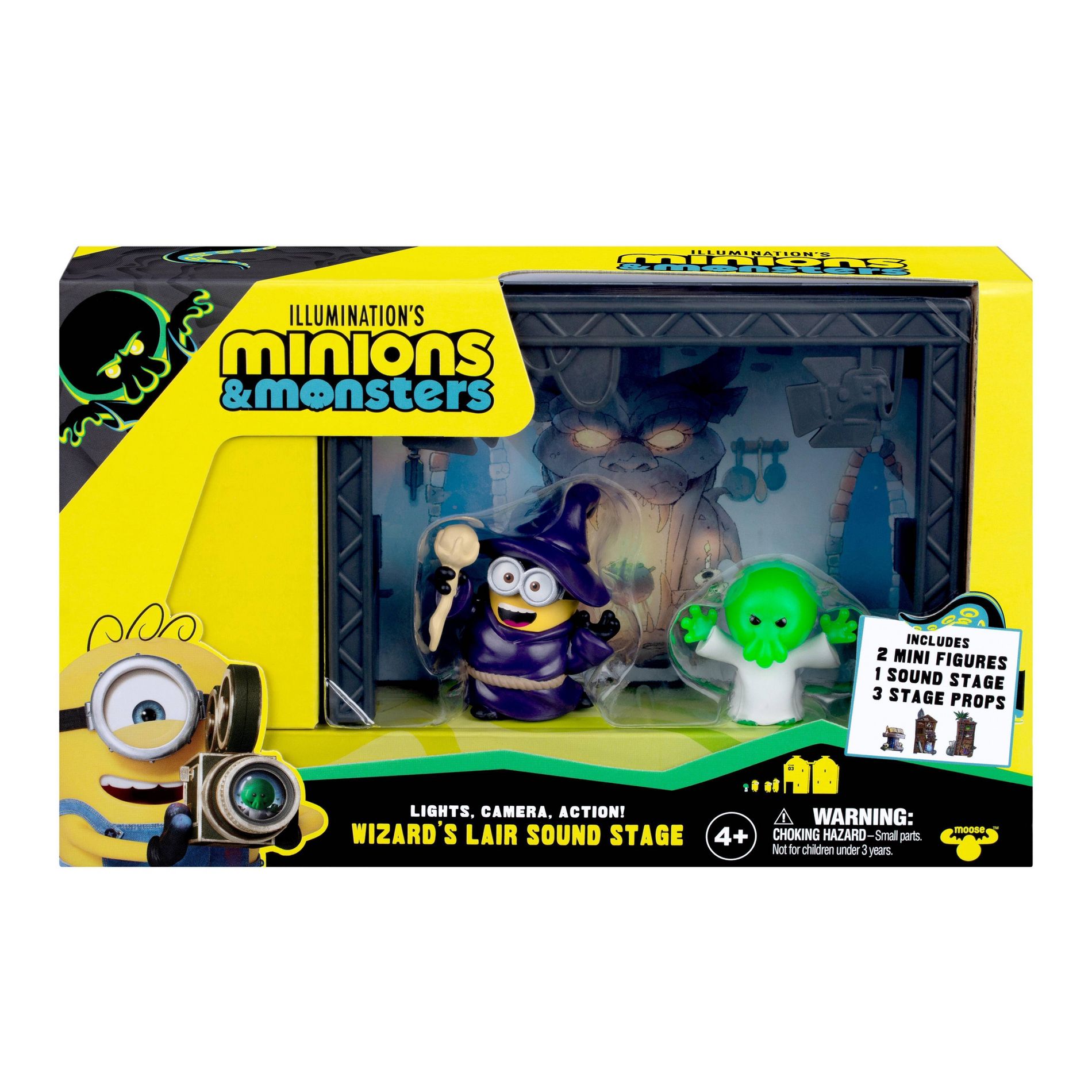 Illumination's Minions & Monsters Figure 2-pack with Wizard's Lair Sound Stage