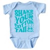 The Juniper Shop Shake Your Cotton Tail Wavy Baby Short Sleeve Bodysuit - 2 of 4