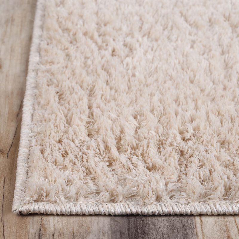Plush Fuzzy Non-Skid Solid Ultra-Soft Shag Indoor Area Rug by Blue Nile Mills, 3 of 8