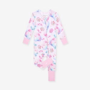 Toddler Sweeties Convertible One Piece - Posh Peanut - 1 of 4