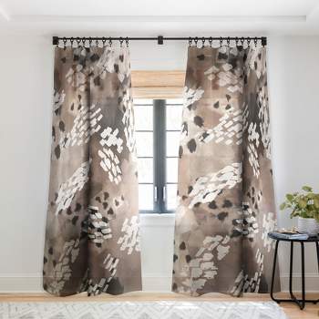 Marta Barragan Camarasa Modern animal print 75 Single Panel Sheer Window Curtain - Deny Designs