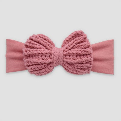 Image of Carter's Just One You®️ Baby Bow Headwrap - Red 0-12M