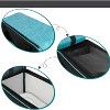 PetAmi Dog Purse Carrier, Airline Approved Soft Sided Pet Carrying Bag Pockets, Ventilated Puppy Cat Travel Carry Tote, Fleece Bed - 3 of 4