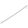 Haus of Brilliance Silver 2 cttw Miracle Plate Set Diamond Spiral Link Bracelet - - 4 of 4