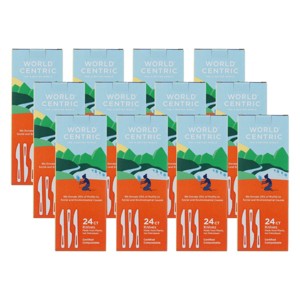World Centric Disposable Knives - Case of 12/24 ct - 1 of 4