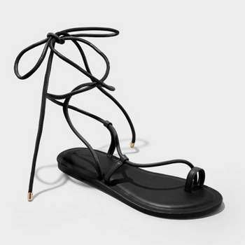 Women's Augusta Lace-Up Toe Loop Sandals - Universal Thread™