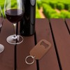 Unique Bargains Bottle Opener Standard Wine Opener Large Hand Clean Only Stainless Steel 1.5"x2.76" 1Pcs - 2 of 4