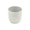 Cheung's Celadi White Rippled Ceramic Pot - Large - 3 of 3