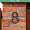 Unique Bargains 304 Stainless Steel Waterproof Rustproof House Numbers 1 Pc - 4 of 4
