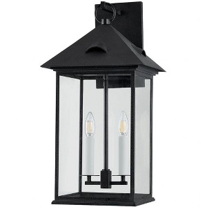 Troy Lighting Corning 2 - Light Wall Light in  Forged Iron Clear Shade - 1 of 1