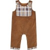 Girl Baby's Corduroy with Reverse Bib Overall - mudpie - image 2 of 2