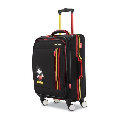 American Tourister Kids' Mickey Mouse Softside Carry On Spinner Suitcase