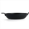 OXO 12" Steel Open Wok with Silicone Sleeve Black: Carbon Steel Pan, 12 Inch, Induction & Gas Compatible, Hand Wash - 2 of 4