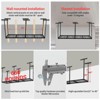 4X8FT Overhead Garage Storage Rack, Heavy-Duty Ceiling Mounted Metal Shelving - 4 of 4