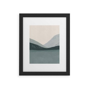 Deny Designs Viviana Gonzalez Minimal Patterned Mountains 01 Art Print - 1 of 4