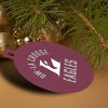University of Wisconsin - La Crosse University Eagles Aluminum Holiday Christmas Tree Ornament - 4 of 4