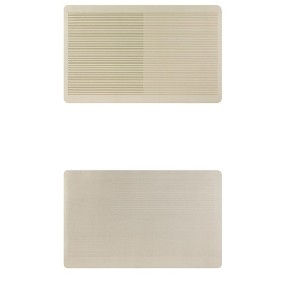 Unique Bargains 2 Pcs Modern Comfort Non-Slip Absorbent Kitchen Mats - 1 of 4