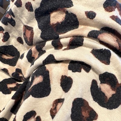 Women's Animal Print Beautifully Soft Pajama Pants - Stars Above™ Light  Beige 1x : Target