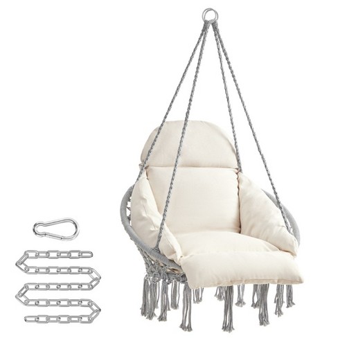 Songmics Hanging Chair Hammock Chair With Large Thick Cushion