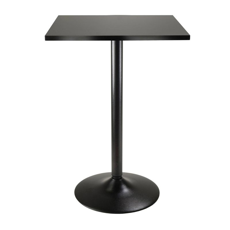 Obsidian Counter Height Pub Table Wood/Black - Winsome, 1 of 6