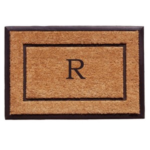 Calloway Mills 101632436R The General Monogram Doormat, 24" x 36", Letter R - 1 of 1