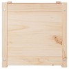vidaXL Garden Planters 2 pcs 50x50x50cm Solid Pine Wood - 4 of 4