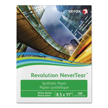 Xerox Revolution NeverTear 98 Bright 8 mil 8.5" x 11" White 500 Sheets/Carton 3R20176