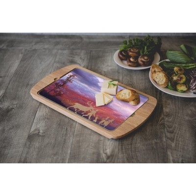 Toscana Disney Frozen 2 Billboard Glass Top Serving Tray