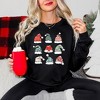 Simply Sage Market Women's Graphic Sweatshirt Santa Hat Chart - 2 of 3
