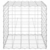 vidaXL Gabion Raised Bed Silver Steel wire 19.7 x 19.7 x 19.7 in Durable - 19.7" x 19.7" x 19.7" - 4 of 4
