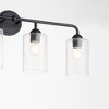 Quorum Lighting Charlotte 4 - Light Vanity in  Matte Black - 4 of 4