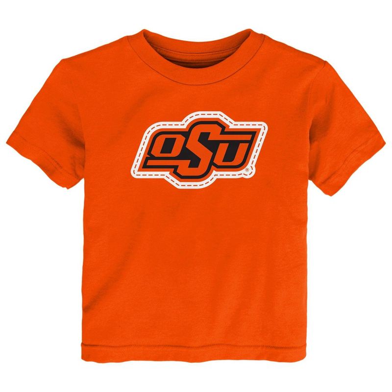 NCAA Oklahoma State Cowboys Toddler Boys&#39; Short Sleeve T-Shirt, 1 of 2