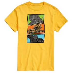 Men's - Transformers - Maximal Action Panels Short Sleeve Graphic T-Shirt - 1 of 4