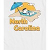 Men's - Peanuts - North Carolina Lucy Short Sleeve Graphic T-Shirt - 2 of 4